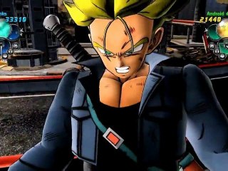 Dragon Ball Z Ultimate Tenkaichi - Gameplay - Trunks Vs C-17