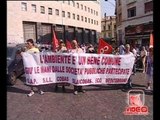 Napoli - Proteste contro i tagli imposti dal governo