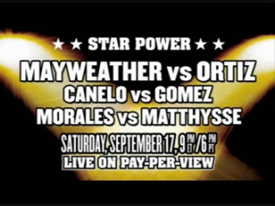 Watch Mayweather Jr vs Ortiz FULL FIGHT!