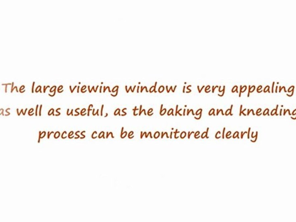 Oster 5838 ExpressBake Breadmaker Review