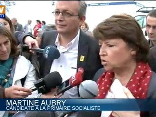 Royal, Aubry et Montebourg à la Fête de l’Huma