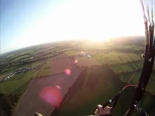 Paramoteur - Vol d'essai Gopro embarquée