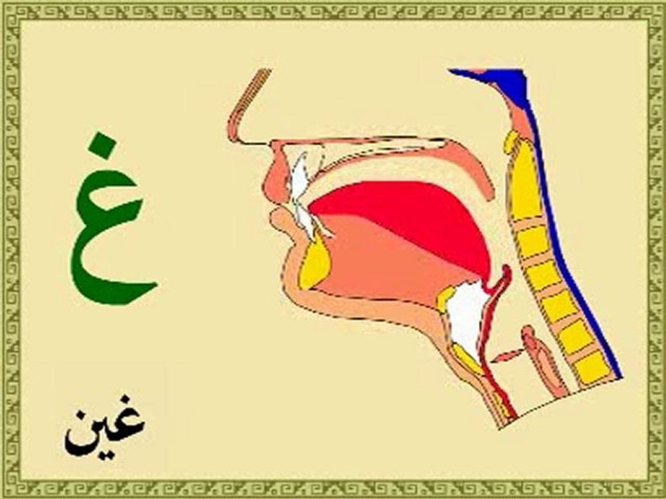 Prononciation phonétique de l’alphabet arabe