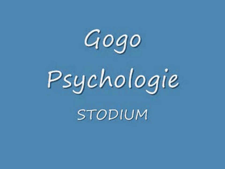 Gogo Psychologie STODIUM
