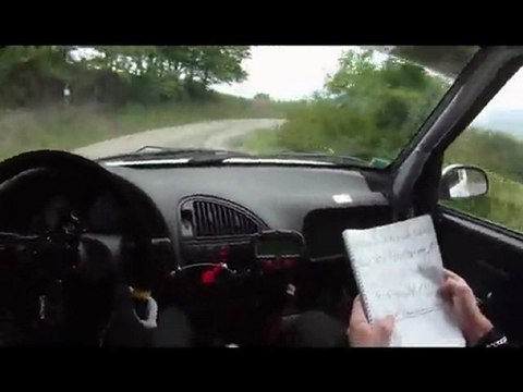 Rallye du Picodon 2011 - ES8 : Eyzahut (Camera Casque)