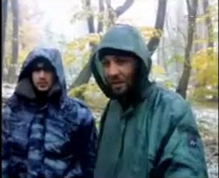 şehid edilen Çeçen komutanın cephe görüntüleri