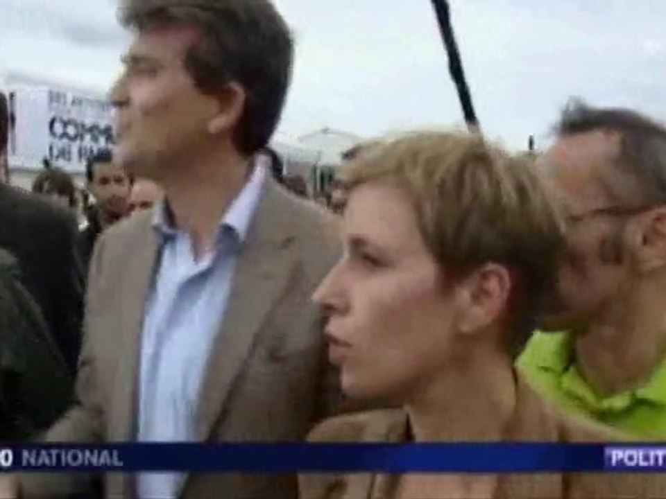 Arnaud Montebourg bienvenu à la fête de l'huma