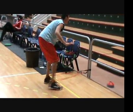 Séance physique avec elastiques/ Preparation physique basket/ preparation physique