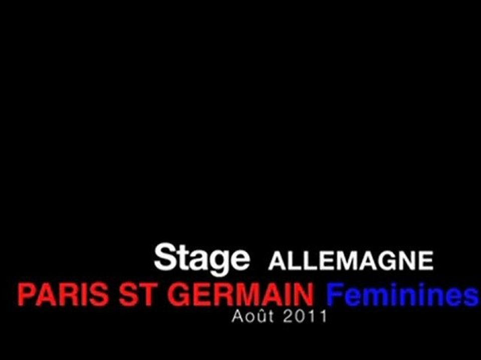 Stage PSG Allemagne 2011