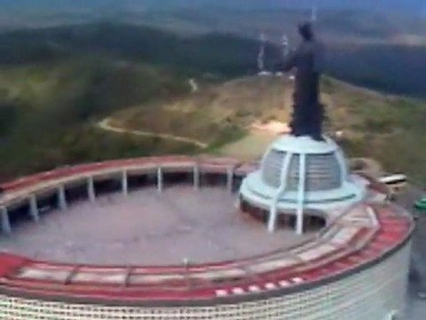 Viva Cristo Rey ! Cubilete Guanajuato desde el aire