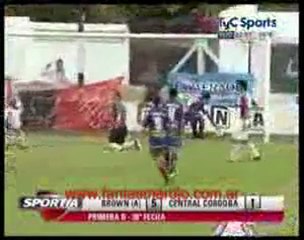 Brown de Adrogué 5 - Central Cordoba de Rosario 1 / 2009-2010