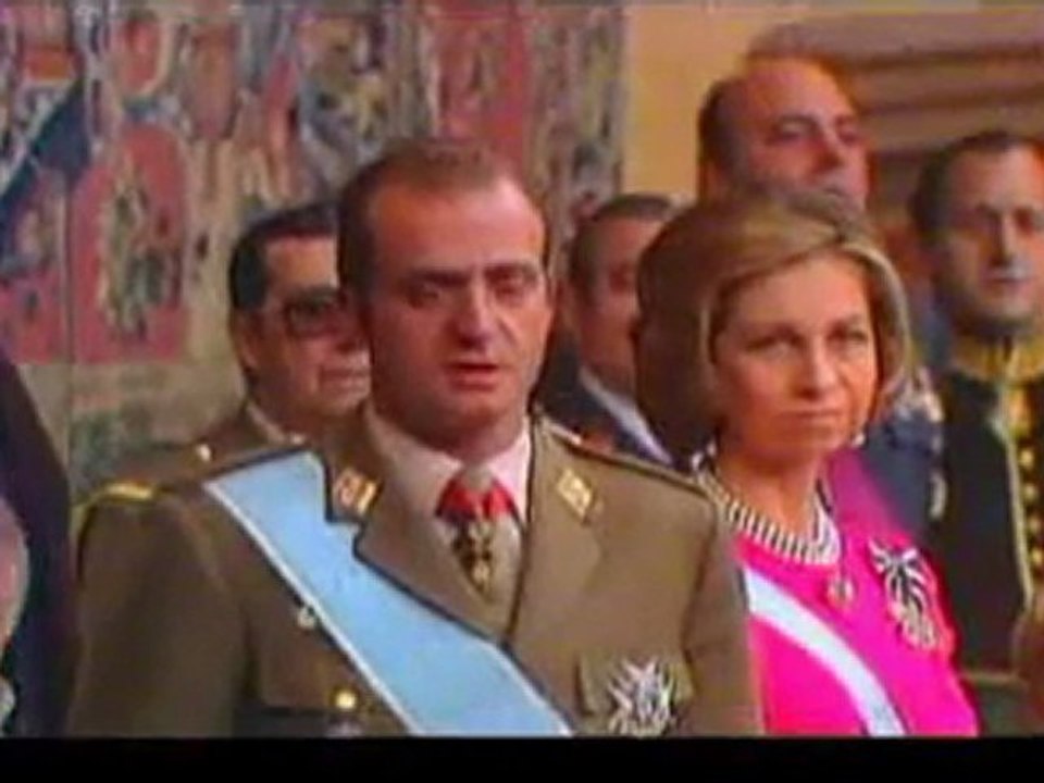 El juramento de Juan Carlos I