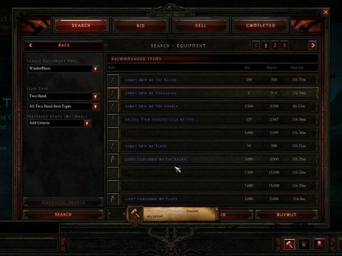 D3 - Bêta - Hôtel des ventes avec PO