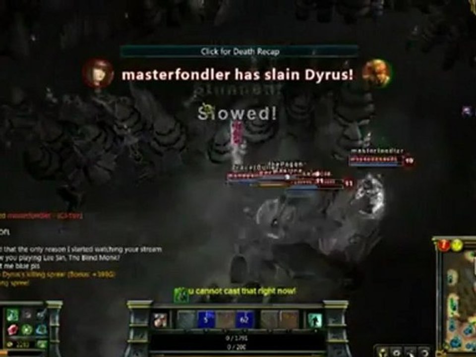 League of Legends - Buff rouge troll