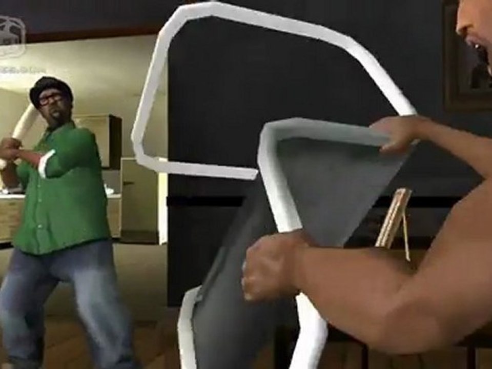 GTA San Andreas Intro & Mission #1 - Big Smoke, Sweet & Kendl (HD)_(720p)
