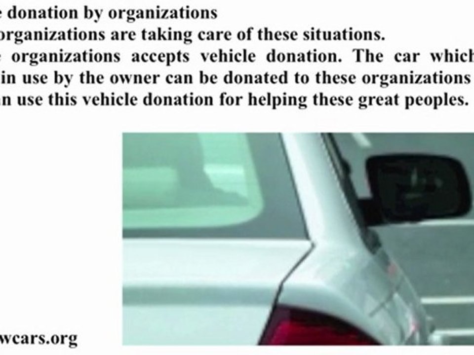 Vehicle Donation | Preparing for a Vehicle Donation in Advance