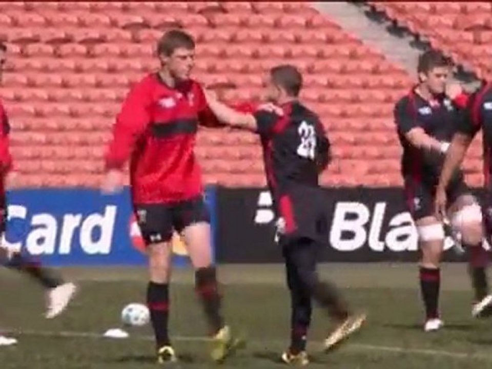 Rugby WM - Wales entgeht knapp der Pleite