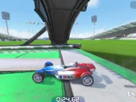 Test vidéo - tvdjeux - TRACK MANIA NATION FOREVER