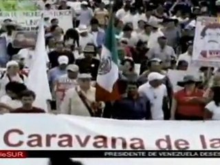 La Caravana por la paz se reúnen con el EZLN en Chiapas