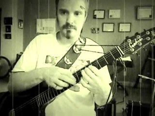 Harmony Rag, played in 2 hands tapping style on guitar