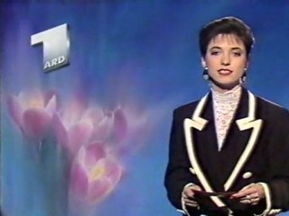 Christine Kolb Ansage 1992 ARD