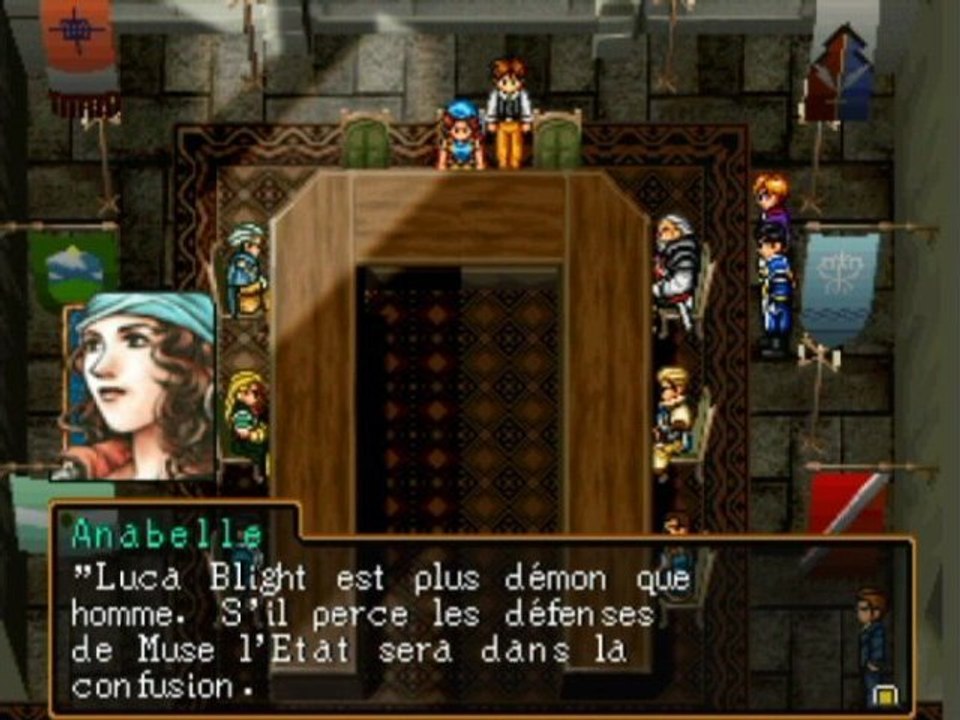 Suikoden II 13/ La conférence de Jowston Hill