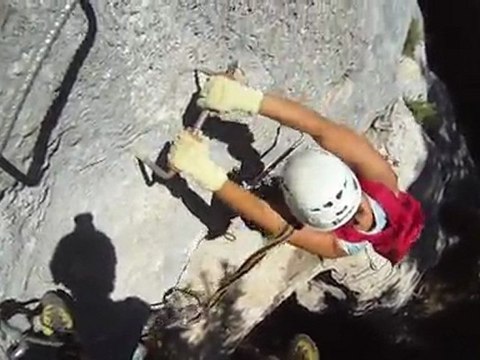 Via ferrata Annecy Monté Médio