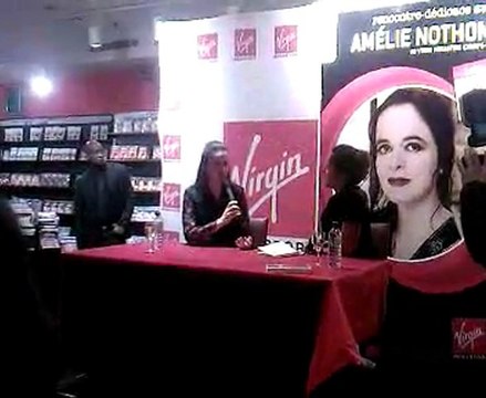 Nothomb Amélie Virgin PAris 2011