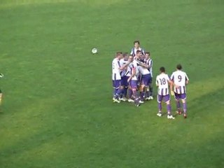 Popovics Bertold győztes gólja a Bp. Honvéd-MFA ellen