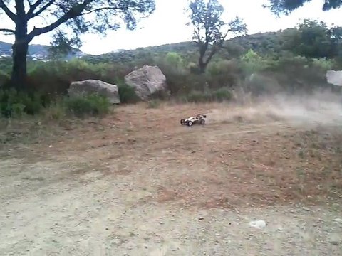 Petit run en Kyosho Inferno et finish laborieux