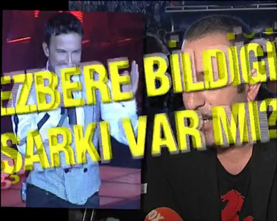 CEM YILMAZ, TARKAN'LA COŞTU