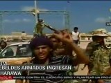 Rebeldes libios controlan Harawa