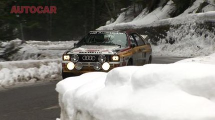 Audi Quattro on the Col de Turini
