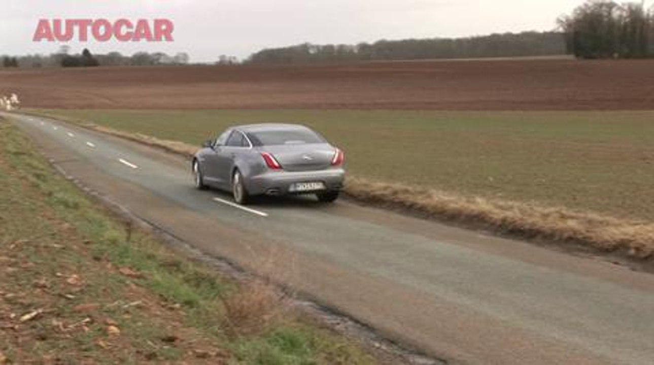 Jaguar XJ driven