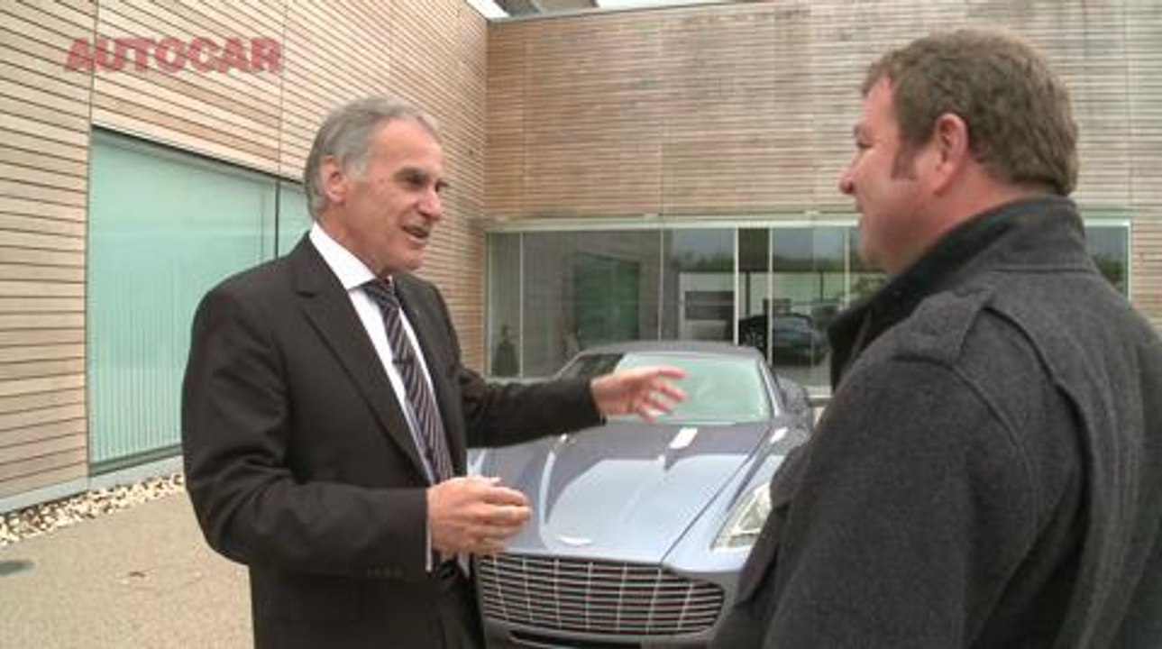 Aston one77 teaser