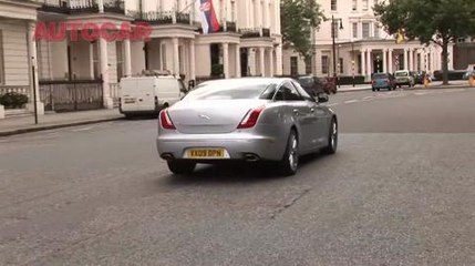 Jaguar XJ - spy shot
