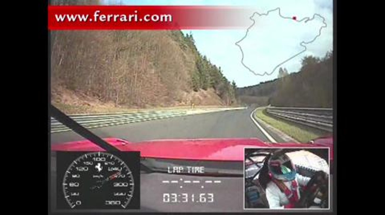 Ferrari 599XX's 'Ring record