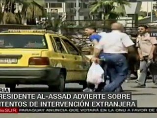 Crece presión sobre Siria, pero hay tranquilidad en Damasco