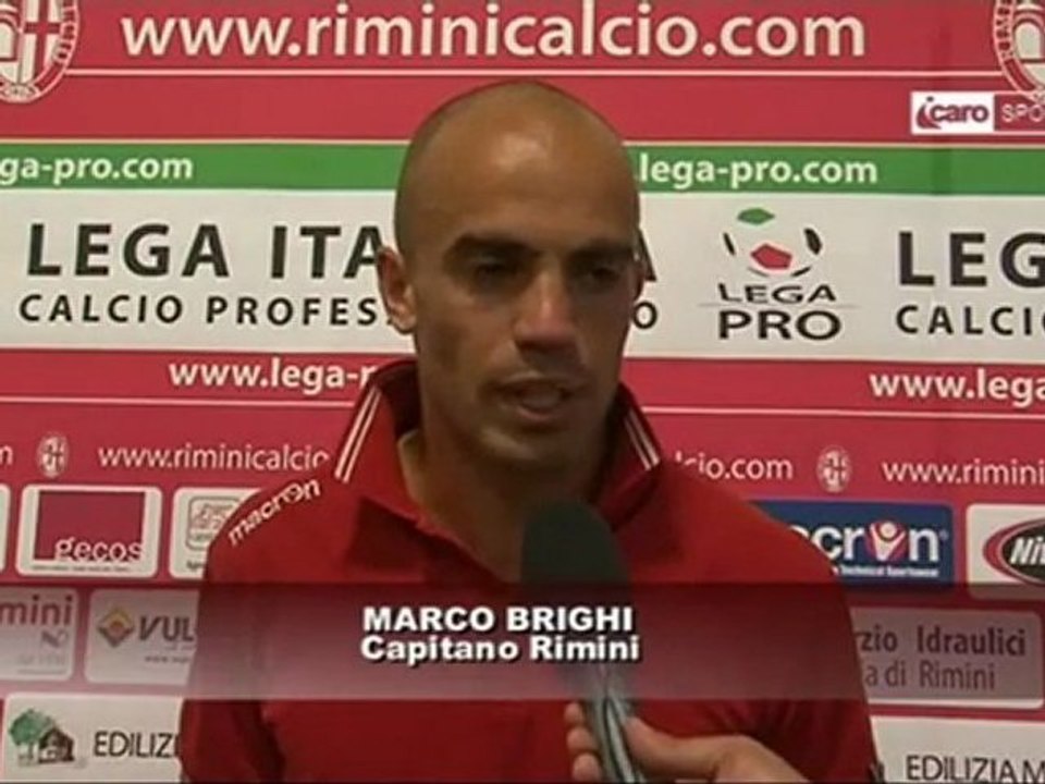 Icaro Sport. Rimini-Santarcangelo 0-1, il dopogara dei giocatori