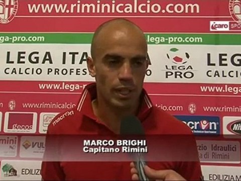 Icaro Sport. Rimini-Santarcangelo 0-1, il dopogara dei giocatori