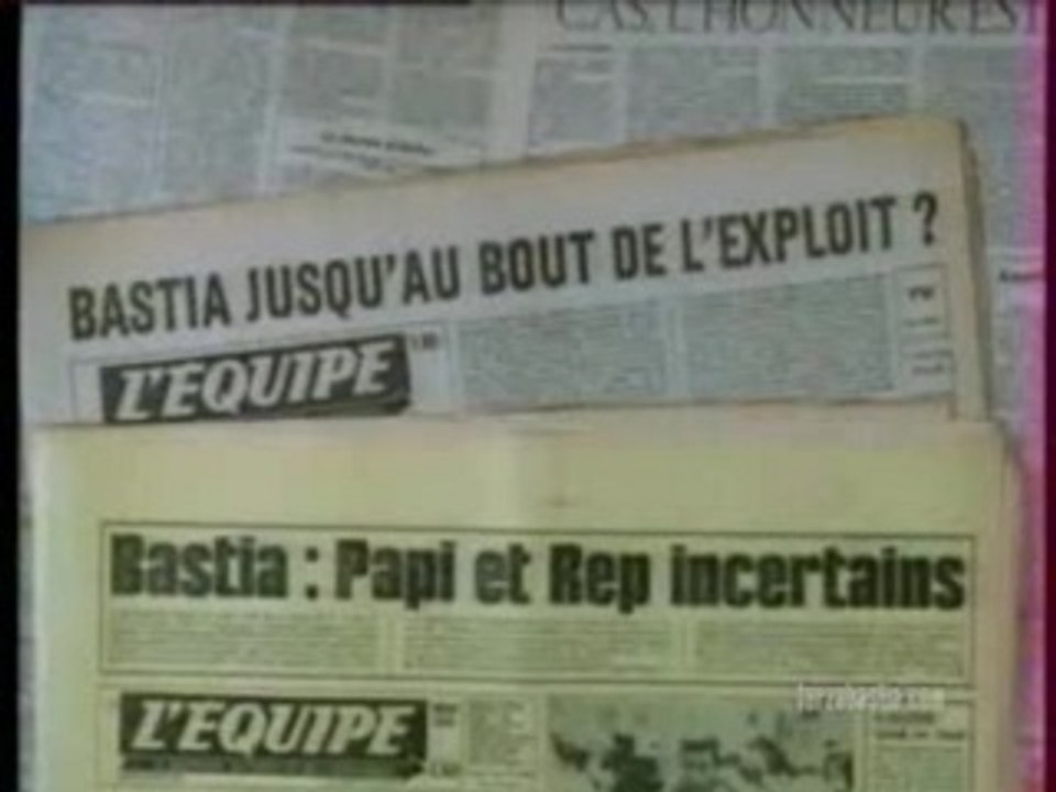 (Finale 1978) SC BASTIA - PSV EINDHOVEN