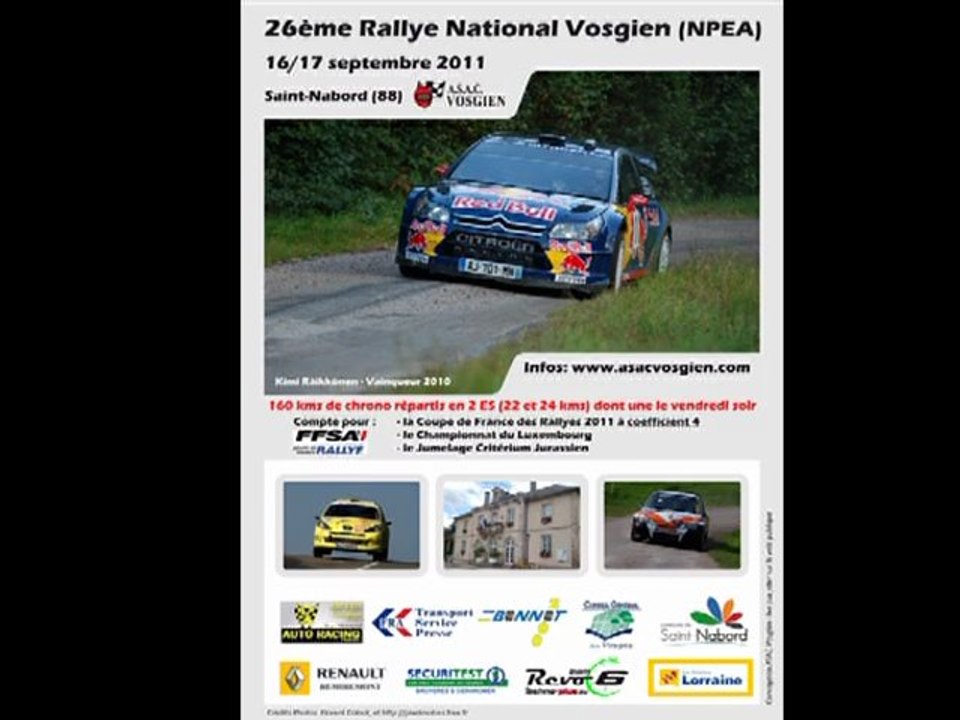 26 EME RALLYE VOSGIEN ES 5
