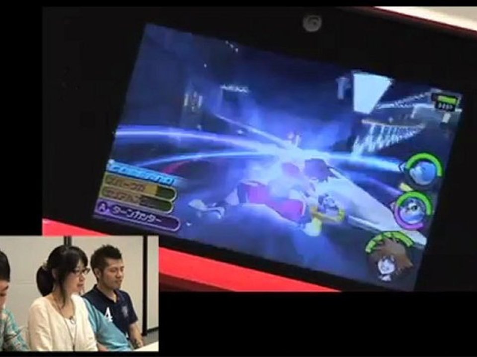 Kingdom Hearts Dream Drop Distance - gameplay video TGS 2011