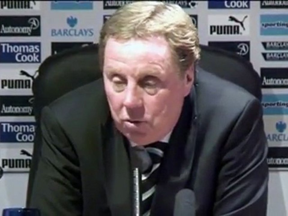 Redknapp zufrieden mit seinem Team