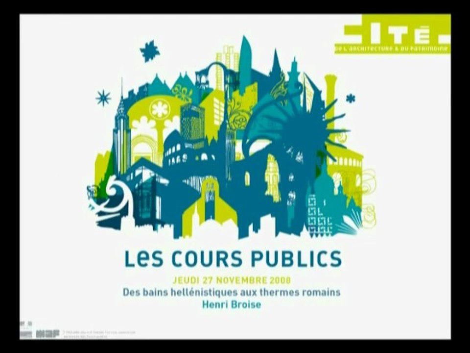 Des bains hellénistiques aux thermes romains