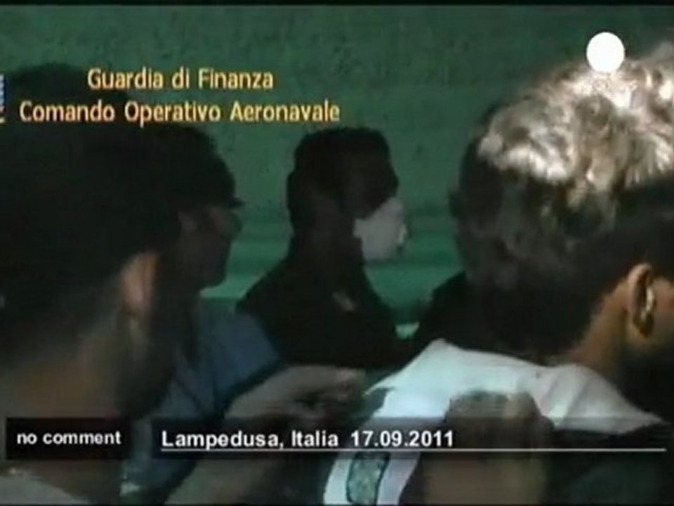 Italy: 120 migrants rescued on Lampedusa Island - no comment