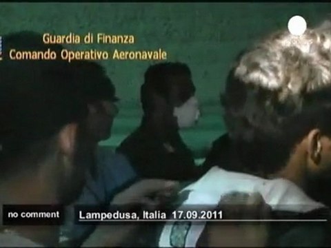 Italy: 120 migrants rescued on Lampedusa Island - no comment