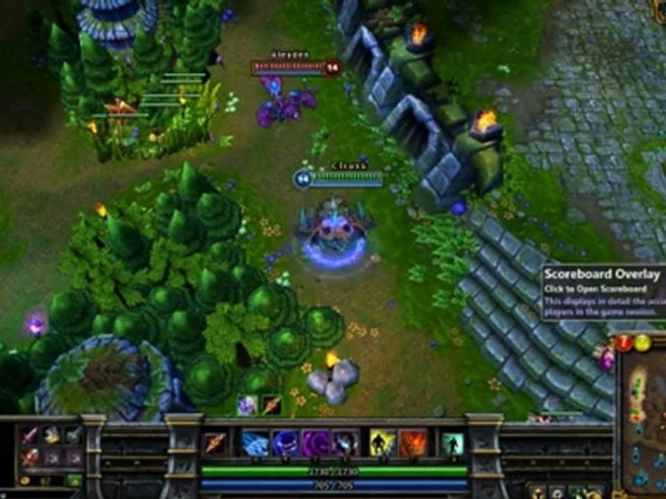 League of Legends - Bug sur le pull de Skarner
