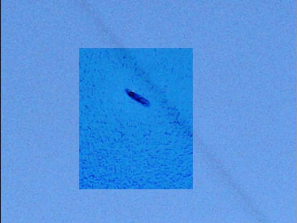 chemtrailer with ufo and orb