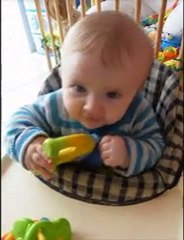 1 ere fois de tom dans le trotteur